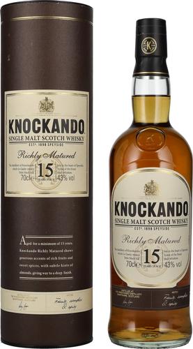 15 Years Old Richly Matured 43% Vol. 0,7l in Giftbox