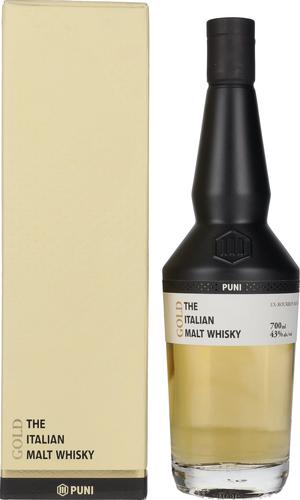 Puni GOLD The Italian Malt Whisky 43% Vol. 0,7l in Giftbox