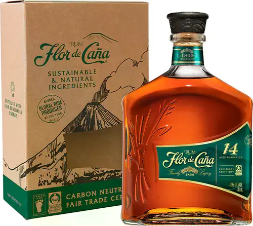 14 Years Old Rum 43% Vol. 0,7l in Giftbox