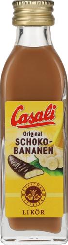 Original SCHOKO-BANANEN Likör 15% Vol. 0,04l (Mini)