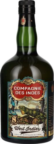 West Indies 8 Years Old Blended Rum 40% Vol. 0,7l