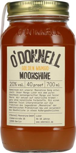 Moonshine GOLDEN MANGO Liqueur 20% Vol. 0.7l