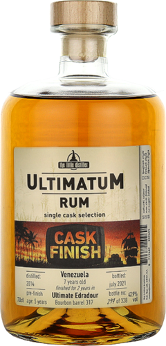 7 Years Old CASK FINISH Venezuela 47,9% Vol. 0,7l
