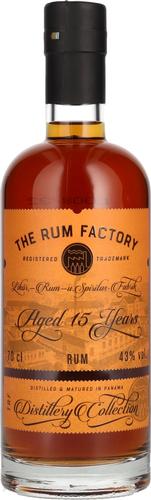 The Rum Factory 15 Years Old Rum 43% Vol. 0,7l