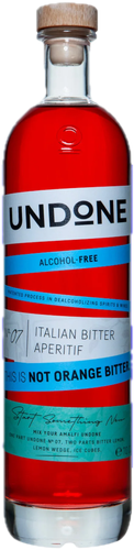 NO. 7 ITALIAN BITTER APERITIF | NOT ORANGE BITTER Alcohol-free 0,7l