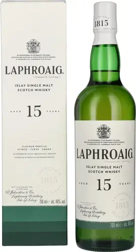 15 Years Old Islay Single Malt Scotch Whisky 46% Vol. 0,7l in Giftbox