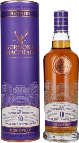MILTONDUFF 10 Years Old Discovery 43% Vol. 0,7l in Giftbox