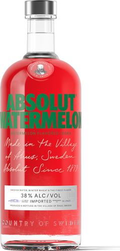 WATERMELON Flavored Vodka 38% Vol. 0,7l
