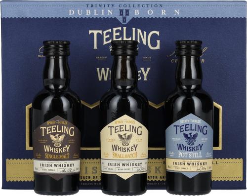 TRINITY PACK Irish Whiskey 46% Vol. 3x0,05l