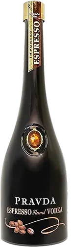 Pravda ESPRESSO Flavored Vodka 37,5% Vol. 0,7l