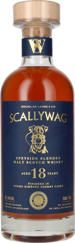 SCALLYWAG 18 Years Old Speyside Blended Malt PX Sherry Cask Finish 46% Vol. 0,7l