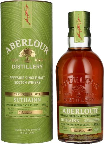 SUTHAINN Double Sherry Cask Solera Travel Exclusive Speyside Single Malt Batch 001 48% Vol. 0.7l in Giftbox