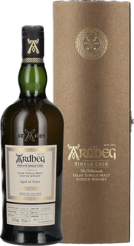 Ardbeg 26 Years Old Private Reserve Single Cask Whisky 50% Vol. 0,7l