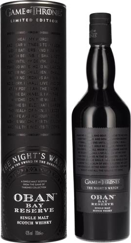 Bay Reserve GAME OF THRONES The Night's Watch 43% Vol. 0,7l in Giftbox