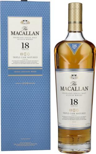 18 Years Old TRIPLE CASK MATURED 2019 43% Vol. 0,7l in Giftbox