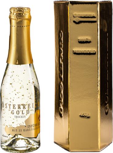 23 Karat Gold 9,5% Vol. 0,2l in Giftbox