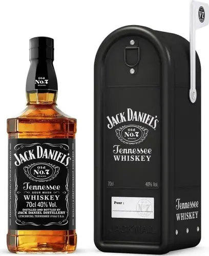 Jack Daniel's Old No.7 Tennessee Whiskey 40% Vol. 0,7l in Mailbox