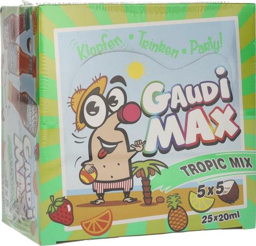 Gaudi-Max TROPIC MIX 16,6% Vol. 25x0,02l
