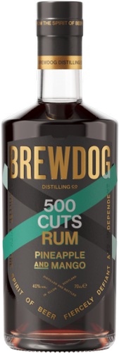 500 CUTS PINEAPPLE AND MANGO RUM 40% Vol. 0,7l