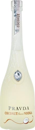 Pravda COCONUT Flavored Vodka 37,5% Vol. 0,7l