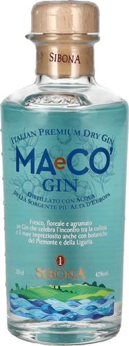 MAeCO’ Italian Premium Dry Gin 42% Vol. 0,2l