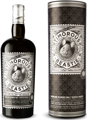 TIMOROUS BEASTIE Highland Blended Malt 46,8% Vol. 0,7l in Giftbox