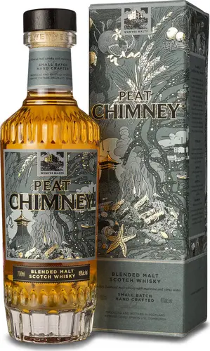 PEAT CHIMNEY Blended Malt Scotch Whisky 46% Vol. 0,7l in Giftbox
