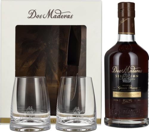 Selección Superior Reserve Triple Aged Rum 42% Vol. 0,7l in Giftbox with 2 glasses