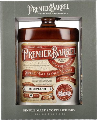 PREMIER BARREL Mortlach 8 Years Old Single Malt 2009 46% Vol. 0,7l in Giftbox