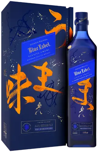 Blue Label ELUSIVE UMAMI Limited Release 43% Vol. 1l