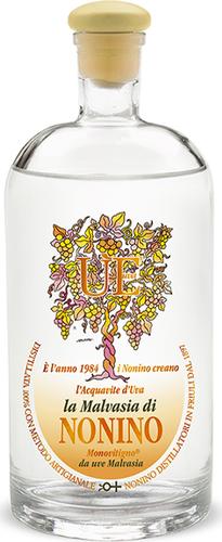 Grappa ÙE Monovitigno la Malvasia 38% Vol. 0,5l in Giftbox