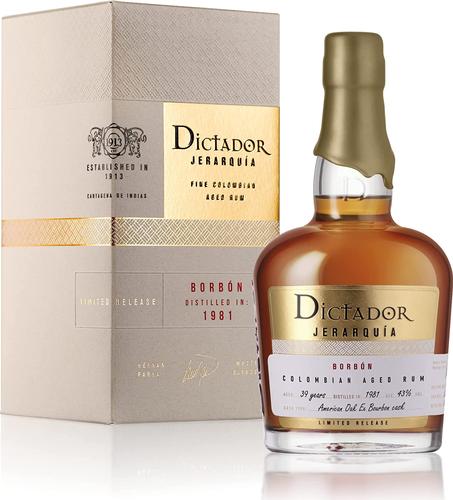 Dictador JERARQUÍA BORBÓN 39 YO 1981 43% Vol. 0,7l