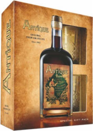 Antique Pelinkovac 35% Vol. 0,7l in Giftbox with 2 glasses