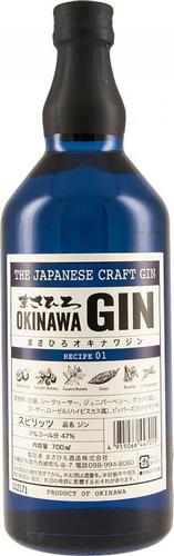 OKINAWA Gin The Japanese Craft Gin Recipe 01 47% Vol. 0,7l