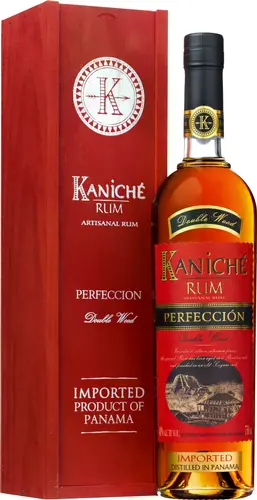 Rum Perfección Double Wood 40% Vol. 0,7l in Wooden box