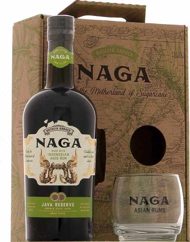 JAVA RESERVE Double Cask Aged 40% Vol. 0,7l in Giftbox with glass