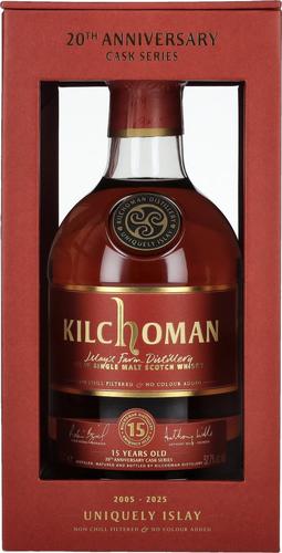 15 Years Old 20th Anniversary Cask Series Islay Single Malt Whisky 52,7% Vol. 0,7l in Giftbox