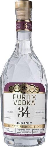 SIGNATURE 34 EDITION ORGANIC VODKA 40% Vol. 0,7l