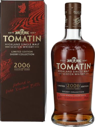 17 Years Old SHERRY COLLECTION Pedro Ximénez Sherry Butts Limited Edition 2006 46% Vol. 0,7l in Giftbox
