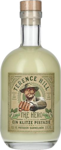 Terence Hill THE HERO EIN KLITZE PISTAZIE Sahne Likör 20% Vol. 0,7l