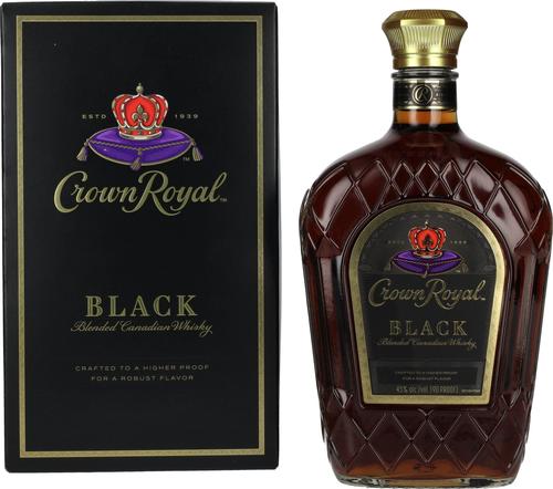 BLACK Blended Canadian Whisky 45% Vol. 1l in Giftbox