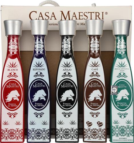 MFM Tequila Gift Set 40% Vol. 5x0,1l