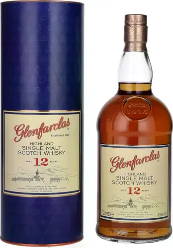 12 Years Old Highland Single Malt Scotch Whisky 43% Vol. 1l in Giftbox
