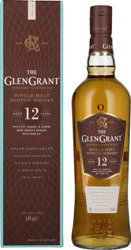 Glen Grant 12 Years Old Single Malt 43% Vol. 0,7l in Giftbox