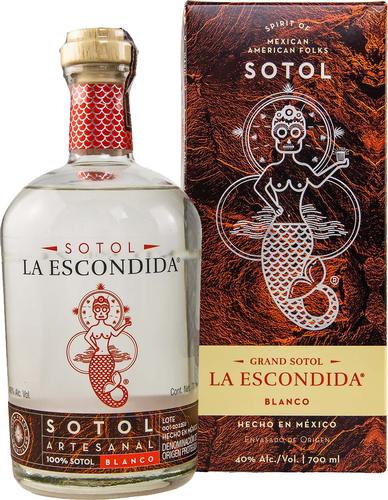 Sotol Artesanal Blanco 40% Vol. 0,7l in Giftbox