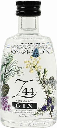 Z44 Dry Gin 44% Vol. 0,05l