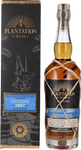 GUYANA Single Cask Teeling Whiskey Cask Finish 2007 53,6% Vol. 0,7l in Giftbox