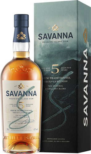 5 Years Old Traditionnel Reunion Island Rum 43% Vol. 0,7l in Giftbox