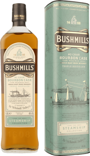 CHAR BOURBON CASK Reserve The Steamship Collection 40% Vol. 1l
