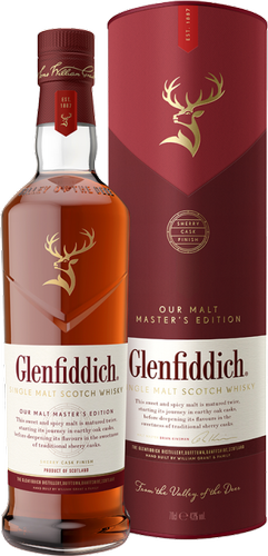 MALT MASTER'S EDITION Single Malt Scotch Whisky 43% Vol. 0,7l in Giftbox